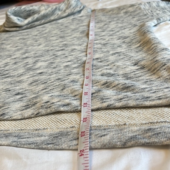 J. Crew Vintage Cotton Terry Cowl Neck Sweatshirt - Picture 9 of 10